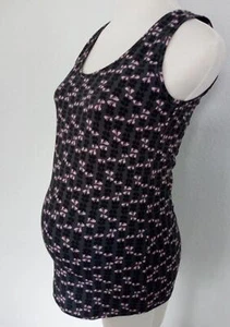 Umstandstop  QUEENMUM  Gr. 38 / 40  beere-grau-gemustert  NEU - Bild 1 von 3