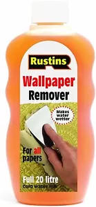 Rustins Wallpaper Remover Makes Water Wetter For All Types of Wallpaper 300ml - Picture 1 of 2