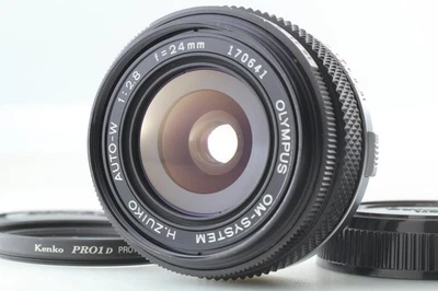 [Near MINT] Olympus OM-System H.Zuiko Auto-W 24mm F2.8 Wide Angl Lens From JAPAN - Image 1 of 4