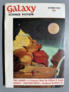 Galaxy Science Fiction, Oct 1950, Vol. 1 #1, “Third From The Sun” Matheson, 6.5 - Picture 1 of 22