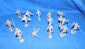 MARX REISSUE ACW CONFEDERATE INFANTRY  14 FIGURES - Picture 1 of 1