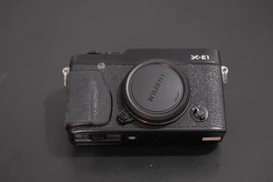 Fujifilm X Series X-E1 16.3MP Digital SLR Camera Body BLACK - Picture 1 of 8