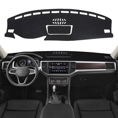 Dash Cover Mat for Volkswagen Atlas 2018-2022 2023,Flannel (Without HUD) - Image 1 of 3