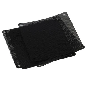 10 Pcs PVC PC Fan Bildschirm Schwarz Filter Computer Mesh PC Kühler - Bild 1 von 9