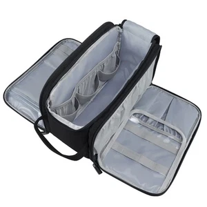 Travel Toiletry Bag with Trolley Sleeve, Large Capacity Toiletry Organizer Wa... - Picture 1 of 9