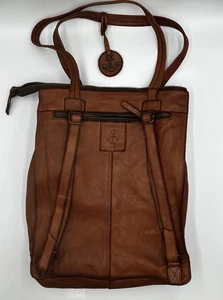 Harbour 2nd Leather Tote Backpack Convertible Bag - Picture 1 of 6