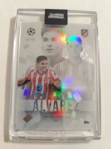 Topps Total Football 24/25 Julian Alvarez Limited Edition /99 Atletico Madrid - Picture 1 of 1