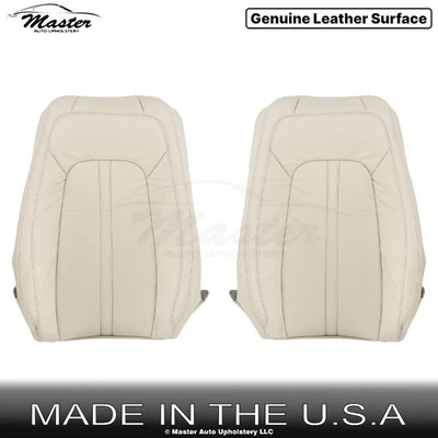 Fundas de asiento de repuesto de cuero para Lincoln MKZ 2017-2020 Cappuccino Foto 1 de 4