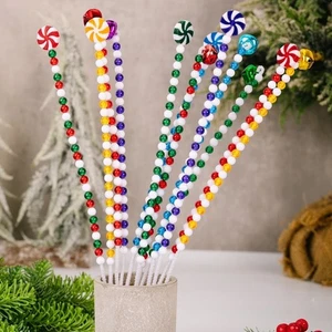 Zuckerstangenform Weihnachtsbaumornamente  Wohnkultur - Picture 1 of 18