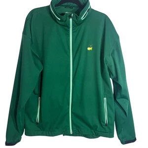 Masters Tech Green Full Zip Windjacke mit verstaubarer Kapuze Herren Gr. XL - Bild 1 von 12
