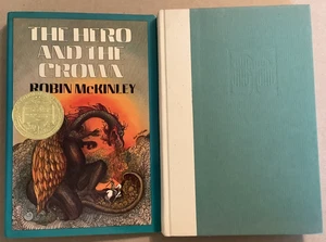 VG 1984 HC DJ Early Edition Newbery Award Winner Hero Crown Robin McKinley - Picture 1 of 10