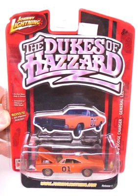 Johnny Lightning Dukes of Hazzard 1969 GENERAL LEE Dodge Diecast Car SEALED 2006 - Image 1 of 2