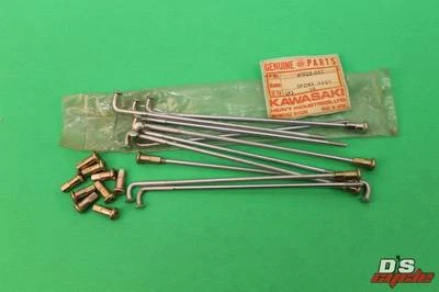 Radios exteriores traseros NOS Kawasaki 1973 1974 1975 F11 QTY10 41028-052 Foto 1 de 4