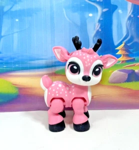 3D Printed Baby Reindeer, 4" Articulated Rainbow Baby Reindeer Fidget Toy - Picture 1 of 3