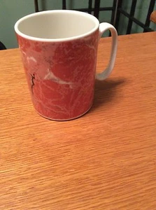 Taza de porcelana Villeroy & Boch Depuis 1748 naranja vitro rara difícil de encontrar China - Imagen 1 de 5