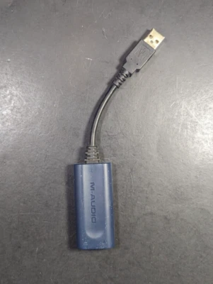 M-Audio ML03-00233 Home/Studio Microphone Headphone USB Interface (TESTED WORKS) - Image 1 of 4