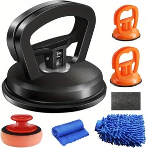 7 Pcs Dent Puller Suction Cup for Car Dents - Puller Kit Small Dent Remover Tool - Picture 1 of 10