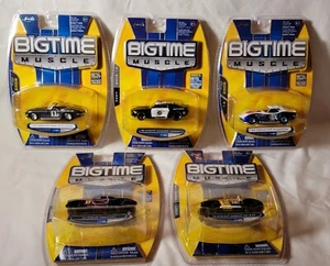 1:64 Diecast Jada Lot 1968 CORVETTE ROADSTER Turbo Jet Police Cruiser - New - Picture 1 of 8