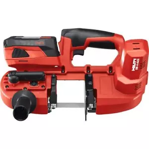 Hilti Portable 22V Cordless Band Saw Tool Body w/ 14 TPI to 18 TPI Blade Red - Picture 1 of 6
