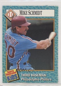 1989 Sports Illustrated for Kids Series 1 Mike Schmidt #90 HOF