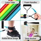Resistance Loop Bands 11Pcs With 5 Stackable Exercise Bands And More