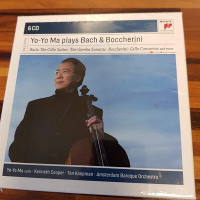 YO-YO MA: Plays Bach & Boccherini  BOX  > OVP/SEALED(6CD) - Bild 1 von 2