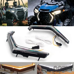For Polaris RZR XP1000 RZR XP Turbo S LED Fang Running Turn Signal Light 2018-21 - Picture 1 of 9