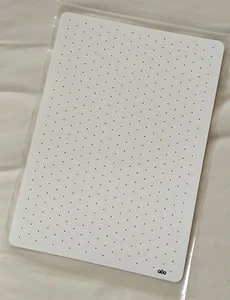 Isometric DryWipe Board-Isometric dots on one side, blank on the other side) A4 - Picture 1 of 2