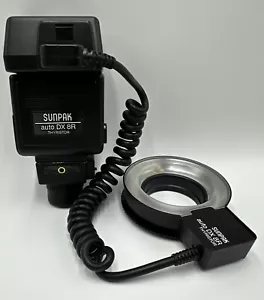 SUNPAK Auto DX 8R Thyristor Macro Ring Light For Nikon F3 - Tested & Working - Picture 1 of 16