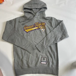 NEW MITCHELL AND NESS NCAA LSU TIGERS HOODIE LARGE MSRP - Picture 1 of 3