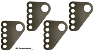 Front 360 Ladder Bar Bracket Fits 1 3/4" Crossmember 3/4 Hole 3/16 Steel (Qty 4) - Picture 1 of 2