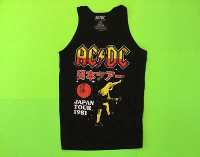 LEIDSEPLEIN PRESSE B.V. Men’s Tank Top T-Shirt Band AC/DC  Size MEDIUM Black - Image 1 of 4