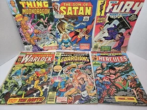 70s Comic Book Lot (6) Marvel Readers (A) - Picture 1 of 8