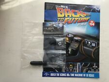 1:8 SCALE EAGLEMOSS BACK TO THE FUTURE BUILD YOUR OWN DELOREAN ISSUE 114 + PIECE