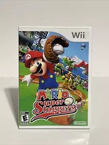 Mario Super Sluggers CIB (Wii, 2008) Complete. Nintendo - Picture 1 of 5