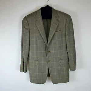 Vtg Hickey Freeman Multicolor Herringbone Men’s Sport Coat Blazer 39R USA - Picture 1 of 13