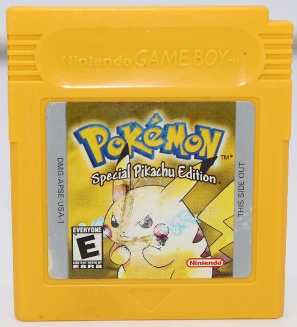 Pokemon Yellow Original - GBC - Sebo dos Games - 10 anos!