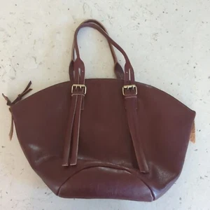 Latico Leather Dark Brown Shoulder Bag - Picture 1 of 13