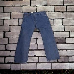 Levis 501 Men Jeans Purple Wash Button Fly Straight Leg Sz 38x30 NWT - Picture 1 of 5
