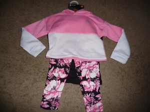 NEW NWT RBX girls size 4 3 piece hoodie/tee/legging outfit set retails $50 - Picture 1 of 2