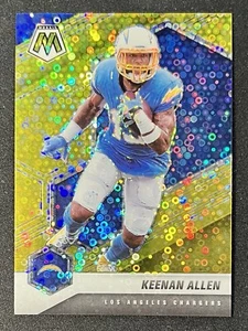2021 Panini Mosaic Keenan Allen #113 Gold No Huddle Prizm 04/10 - Picture 1 of 3