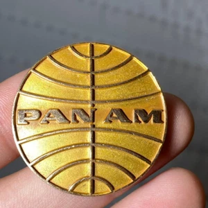 Vtg Pan Am Hat Badge L G Balfour 1/10 10k gold filled - Picture 1 of 13