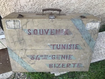 caisse militaire 34 eme génie Bizerte Tunisie Colonie Guerre 39-45 - Photo 1/4