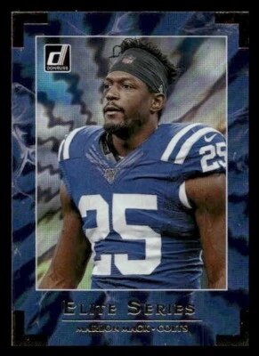 2020 Donruss #ES-MM Marlon Mack Indianapolis Colts - Image 1 of 2