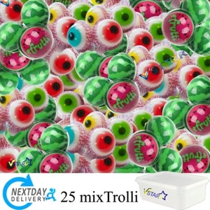 Trolli Pop Eyes, Sandía Splash 3D Caramelo Mezcla 20g x 25 Trolli Regalo Tina Golosina - Imagen 1 de 2