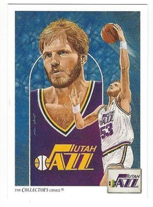 UTAH JAZZ 1991-92 Upper Deck CC Checklist #82 NM-MT NBA Eaton Bailey Griffith