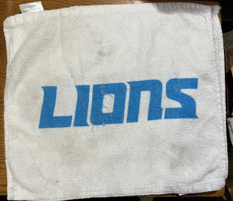 SGA Detroit Lions Game Rally Towel Read Description Cover