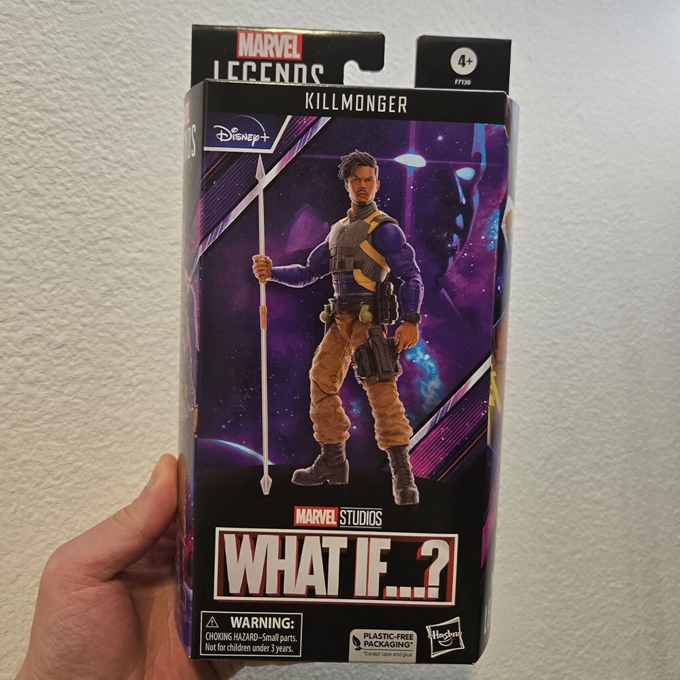 HASBRO MARVEL LEGENDS WHAT IF...? KILLMONGER 6" ACTION FIGURE