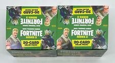 LOT of (TWO) 2021 Panini Fortnite Series 3 Fat Pack Boxes 24 Sealed Packs