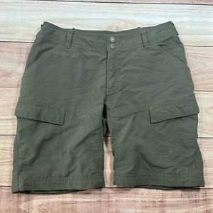 The North Face Nylon Hiking Shorts Olive Green Women’s 8 (32x9)* - Picture 1 of 12